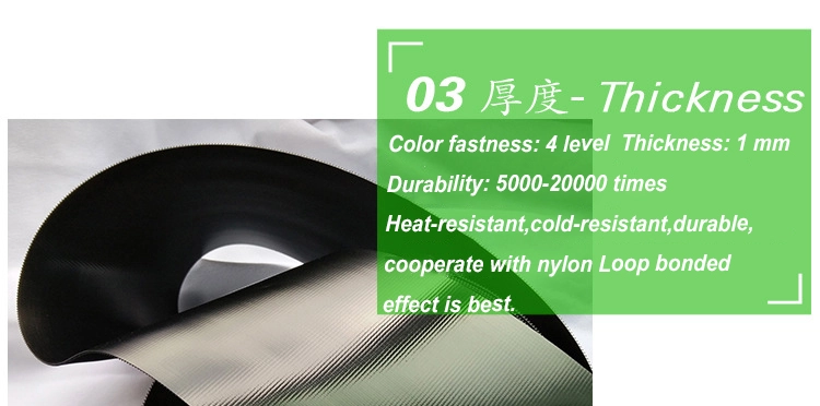 Baby ultra thin injection hook professional production injection hook factory hook and loop velcro mounting tape