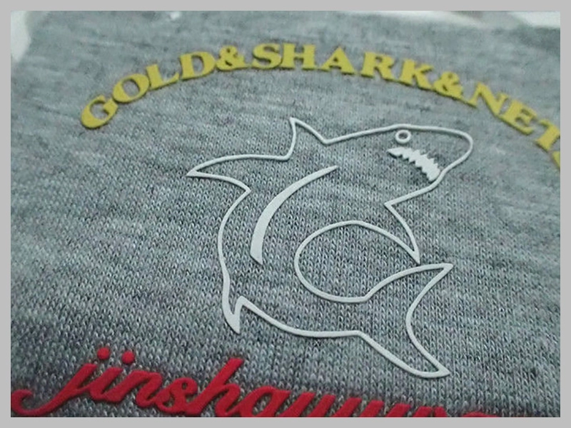 3D Embossed Colorful Screen-Printing Heat Press Labels Thumb