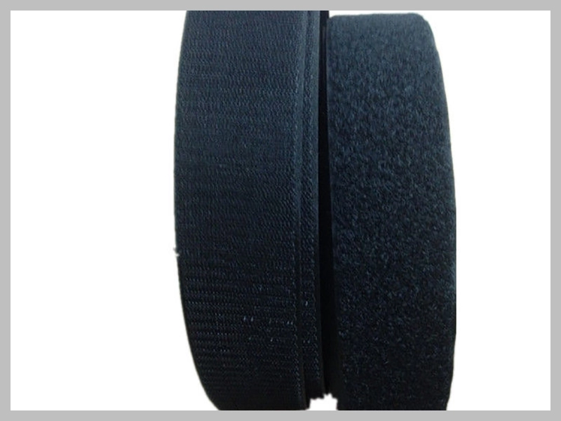 38mm Black Fire Retardant Hook and Loop for Coveralls