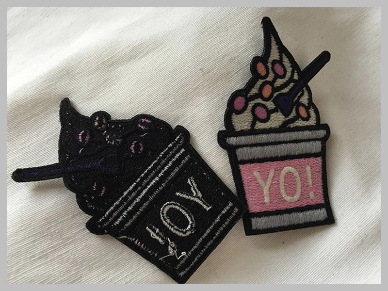 Flower Iron-On Decorative Embroidered Applique Patches