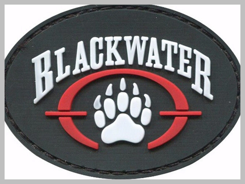 Sticky Hook and Loop Novelty PVC Military Patches