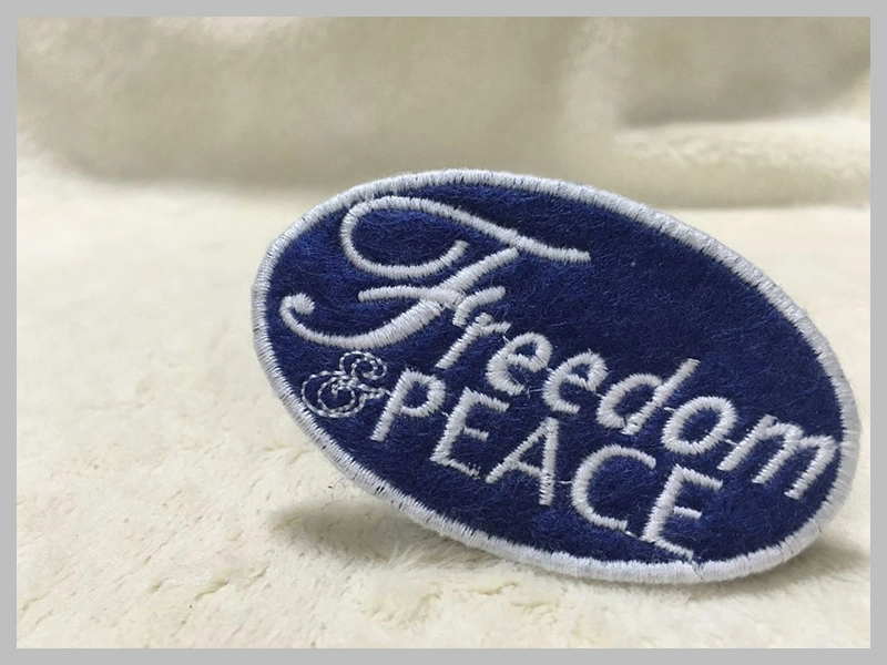 Cool Uniform Felt Custom Embroidered Patches
