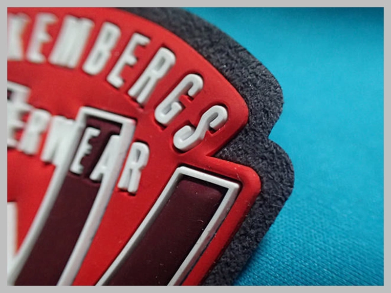 Self-Adhesive 3D Rubber Silicone Garment Patch Thumb