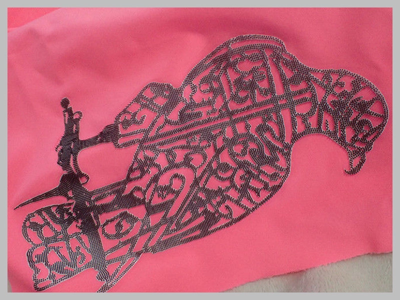 Custom Silicone 3D Logo Lead-Free Heat Transfer Labels