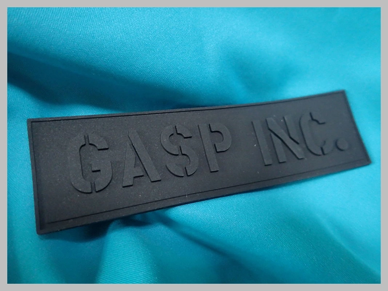 Soft Silicone Rubber Heat Transfer Label for Bags Thumb