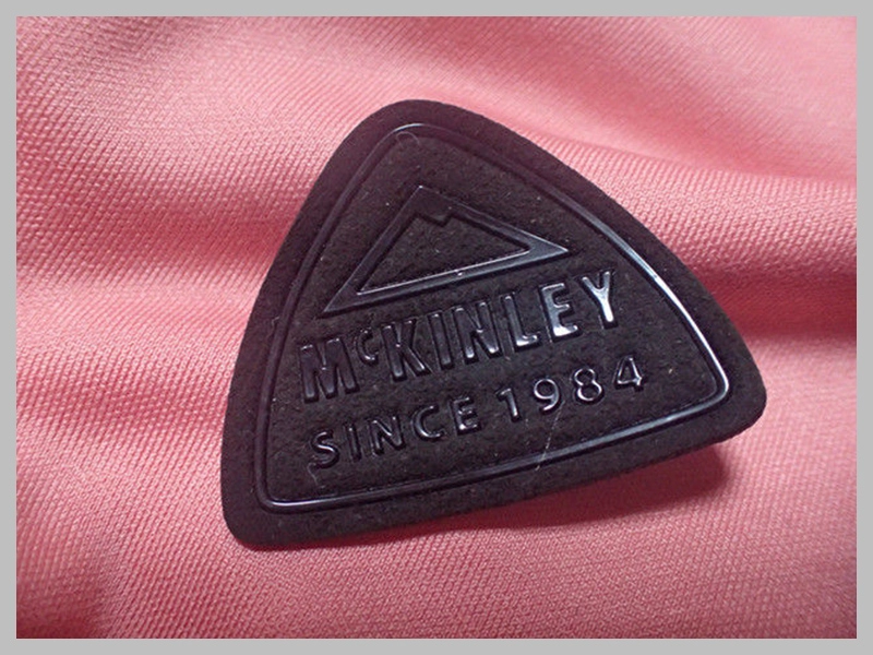 Custom 3D Raised Plastic Clothing Patches Thumb
