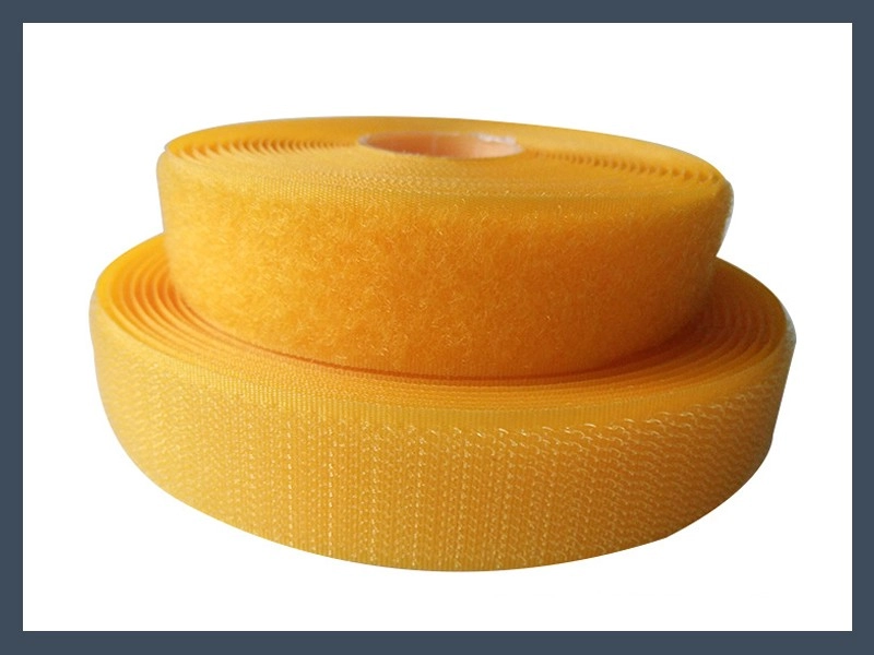 Bulk Colored 100% Nylon Hook and Loop Tape Thumb