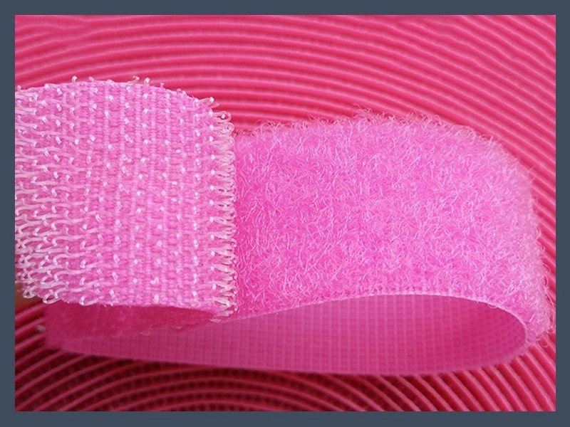 Colored Polyester Hook and Loop for Gloves Thumb