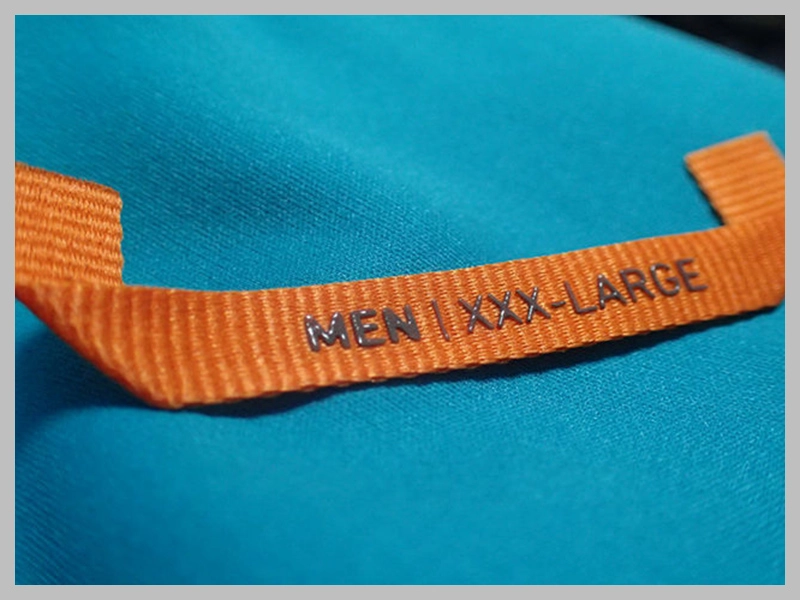 Custom Screen-Printed Canvas Garment Woven Tags Thumb