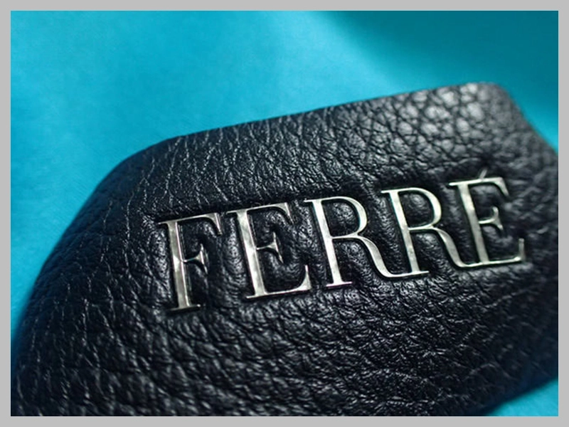 3M Reflective Embossed Logo Letters for Clothing Thumb