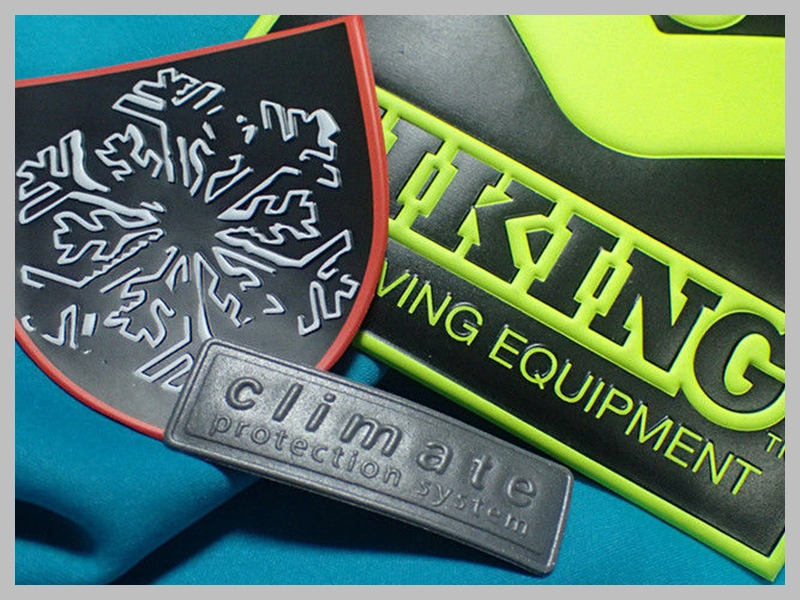 3M Reflective Embossed Logo Letters for Clothing Thumb