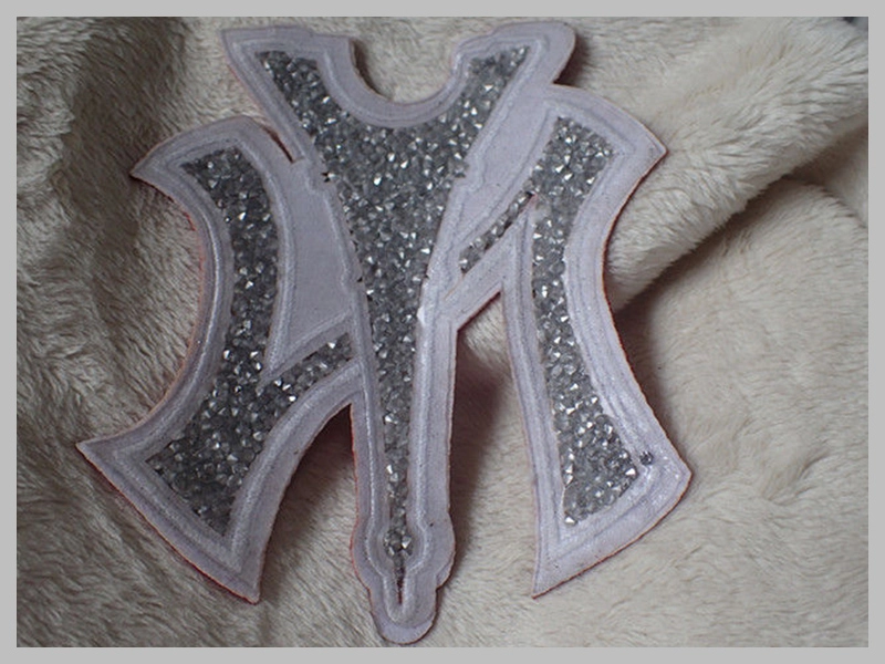 Handmade Stone Custom Embroidered Iron-On Patches Thumb