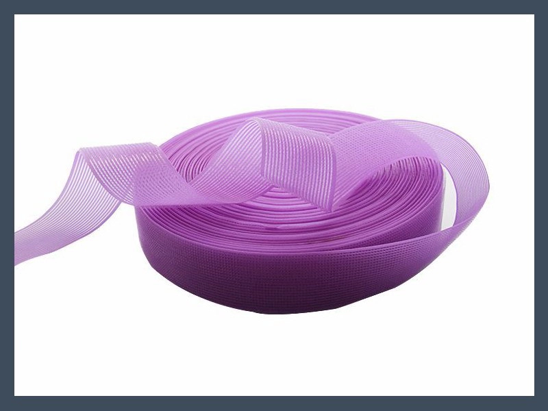 Purple Hook and Loop Hair Styling Headband