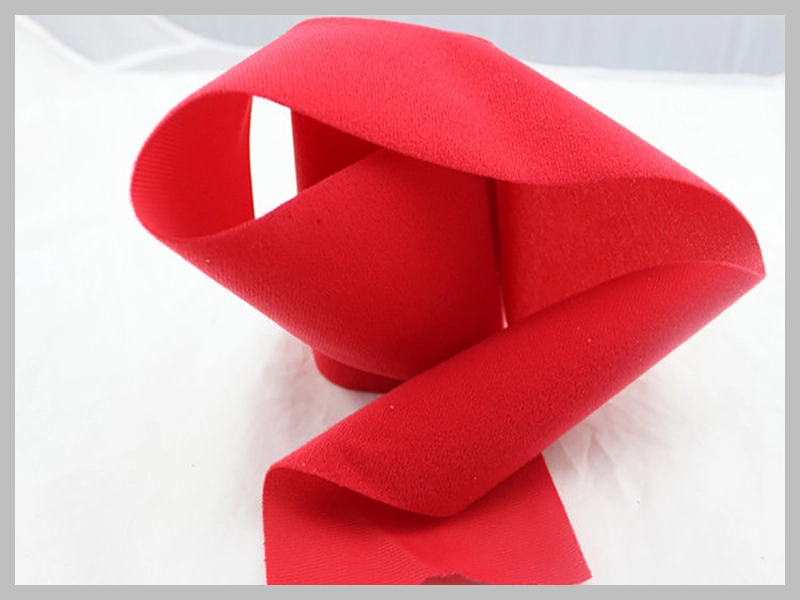Red Wide-Width Soft Display Loop Fabric