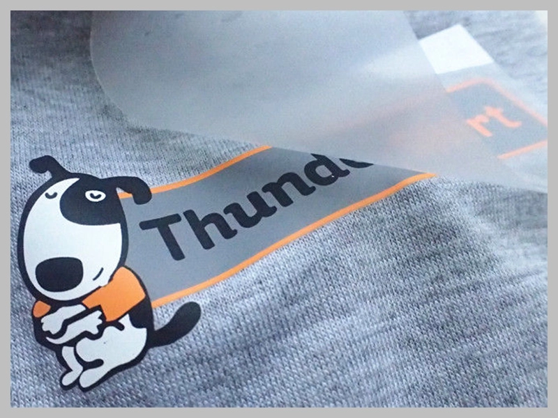 Custom Screen-Print Iron-On Sticker Labels