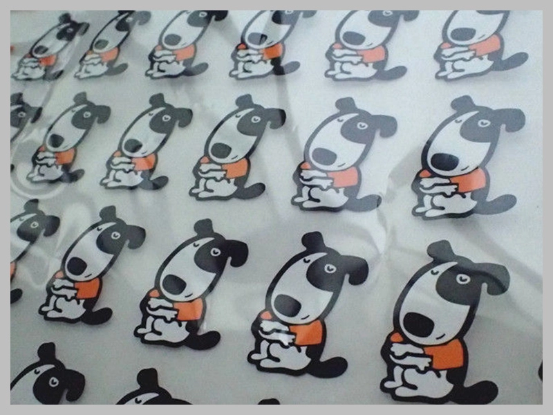 Custom Screen-Print Iron-On Sticker Labels Thumb