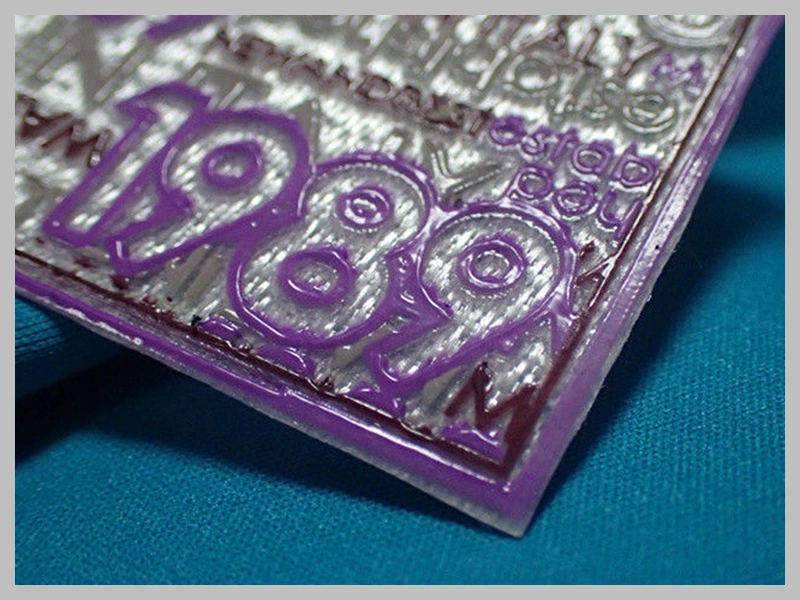 3D Decorative PVC Cloth Label for Jackets Thumb
