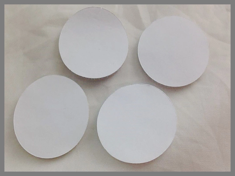 Die-Cut Adhesive Nylon Hook and Loop Coins Thumb