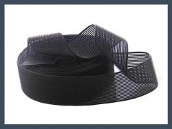 Black Hook and Loop Hair Styling Headband