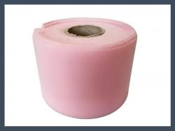 Pink Soft Nylon Loop Fabric Roll