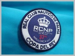 Heat Press Iron-On Custom Embroidered Badge