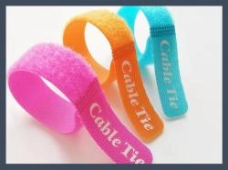 Colored Straight Stripe Hook and Loop Tape